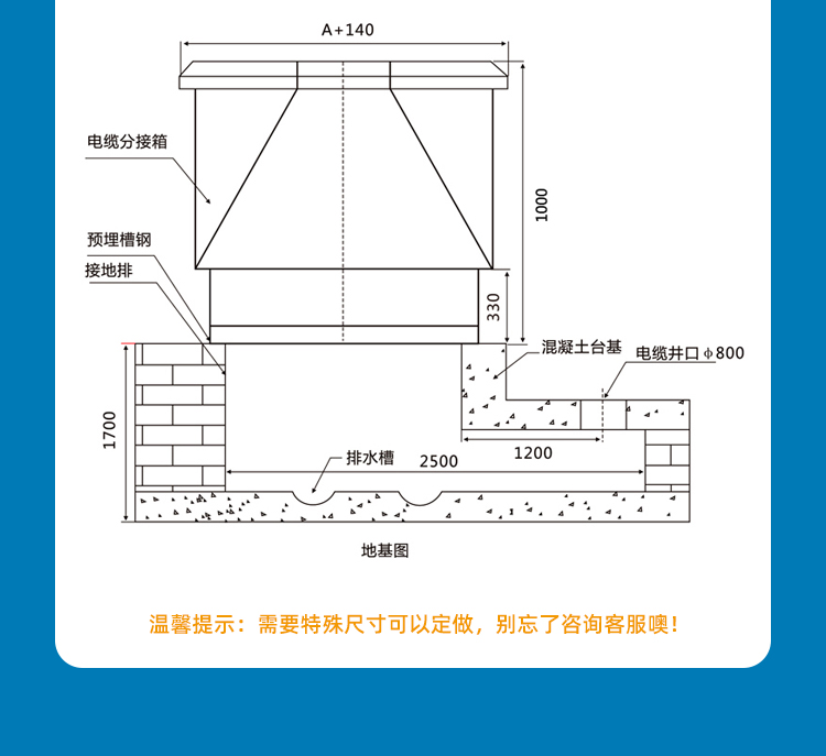 分支箱地埋結構